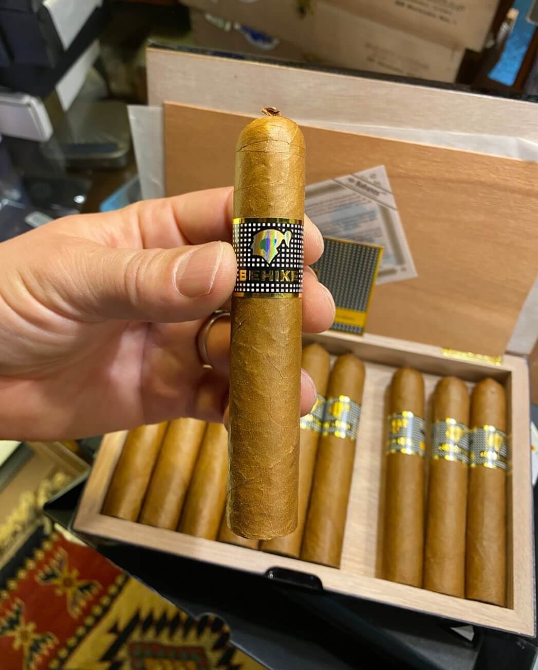 Sản phẩm Xì gà Cohiba Behike 52